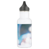 Abstract kristal reflecteert Vibrant Waterfles (Links)