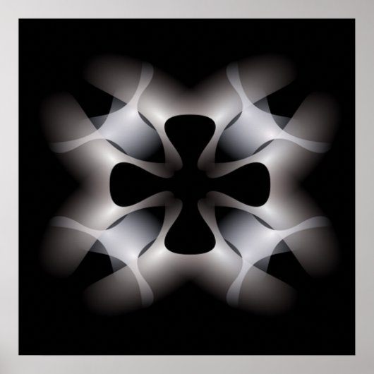ABSTRACT KRUIS POSTER (Voorkant)