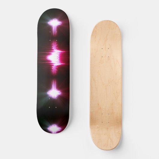 Abstract kruisje persoonlijk skateboard (Voorkant)