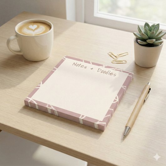Abstract Krullende Wingerd Moderne Notities & Krab Post-it® Notes