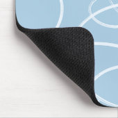 Abstract Krullende Wingerd | Moderne Textuur Burea Muismat (Hoek)