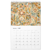 Abstract kunst collectie kalender (Jan 2027)