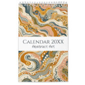 Abstract kunst collectie kalender (Hoes)