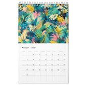 Abstract kunst collectie kalender (Feb 2027)