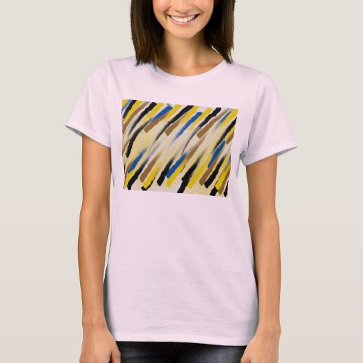 Abstract kunst Funky T-Shirt (Voorkant)