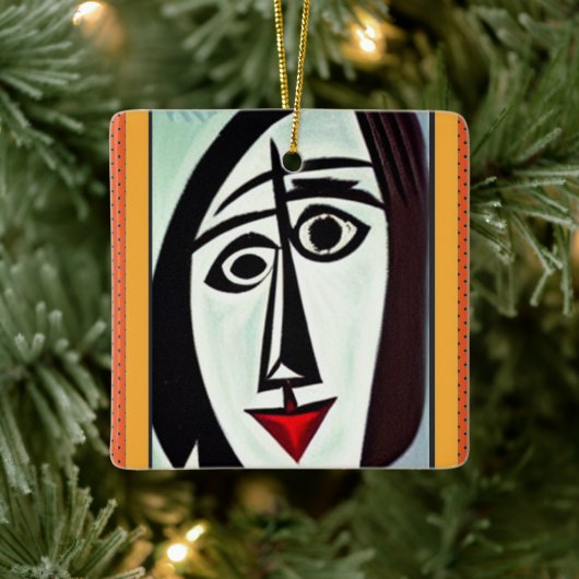 Abstract Kunst Keramiek Ornament (Boom)