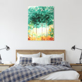 Abstract Kunst Landschap Grote Originele Kunst Dec Canvas Afdruk (Insitu (Slaapkamer))