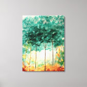 Abstract Kunst Landschap Grote Originele Kunst Dec Canvas Afdruk (Voorkant)