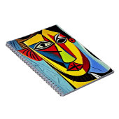 Abstract Kunst Notitieboek (Rechterzijde)