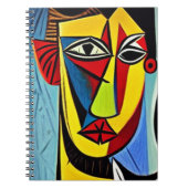 Abstract Kunst Notitieboek (Voorkant)