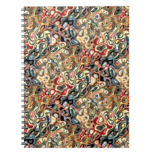 Abstract Kunst Notitieboek (Voorkant)
