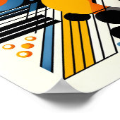 Abstract kunst Poster (Hoek)