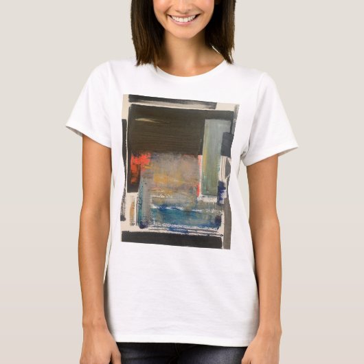 Abstract Kunst T-Shirt (Voorkant)