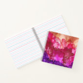 Abstract Kunst Vierkant Notitieboek / Journal (Binnen)