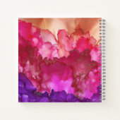 Abstract Kunst Vierkant Notitieboek / Journal (Achterkant)