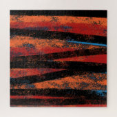Abstract Kunst Vierkant Puzzel (Horizontaal)