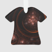 Abstract kunstacrylShirt voor Starlight Ornament (achterkant)