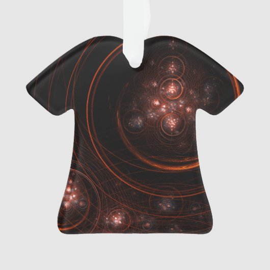 Abstract kunstacrylShirt voor Starlight Ornament (voorkant)