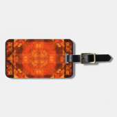 Abstract kunstadres voor versnijding bagagelabel (Voorkant horizontaal)