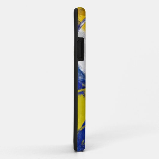 Abstract kunstbal volleybal Case-Mate iPhone case (Achterkant/rechts)