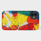 Abstract kunstbehang voor iPhone/Samsung Case-Mate iPhone Case (Achterkant (horizontaal))