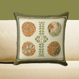 Abstract kunstdeco-handbereik laat Natuur ontwerp Kussen