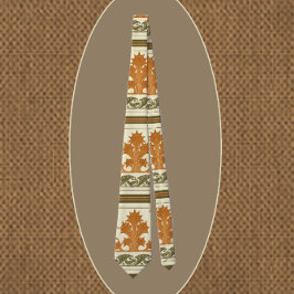 Abstract kunstdeco-handgreep laat Natuur ontwerpen Stropdas