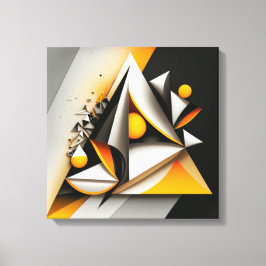 Abstract kunstframe canvas afdruk