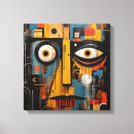 Abstract kunstframe canvas afdruk