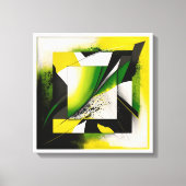 Abstract kunstframe canvas afdruk (Voorkant)