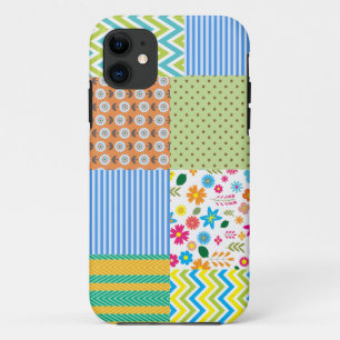  Abstract Kunstkleurig Floral Patroon iPhone 11 Hoesje