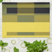 Abstract kunstkleurig patroon Keukenhanddoek (Gevouwen)