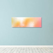 Abstract Kunstmatig Geel Groen Roze Blauw Canvas Afdruk (Insitu (Houten vloer))