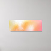 Abstract Kunstmatig Geel Groen Roze Blauw Canvas Afdruk (Voorkant)