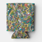 Abstract kunstmatig pictogram blikjeskoeler (Voorkant)