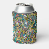 Abstract kunstmatig pictogram blikjeskoeler (Blikje Achterkant)