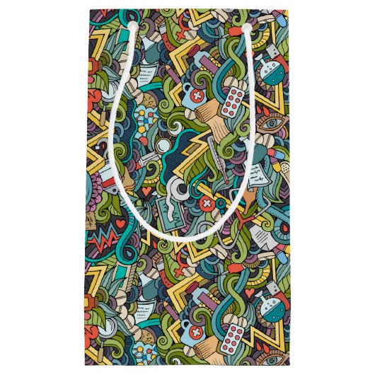 Abstract kunstmatig pictogram klein cadeauzakje (Voorkant)