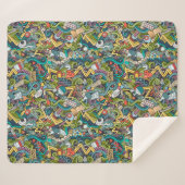 Abstract kunstmatig pictogram sherpa deken (Voorkant (horizontaal))