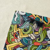 Abstract kunstmatig pictogram strandlaken (In situ)