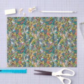 Abstract kunstmatig pictogram tissuepapier (Craft)