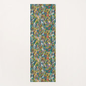 Abstract kunstmatig pictogram yogamat (Voorkant)