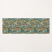 Abstract kunstmatig pictogram yogamat (Voorkant (horizontaal))