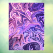 Abstract kunstmeesterwerk raamsticker (Vel 3)