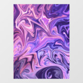 Abstract kunstmeesterwerk raamsticker (Vel)