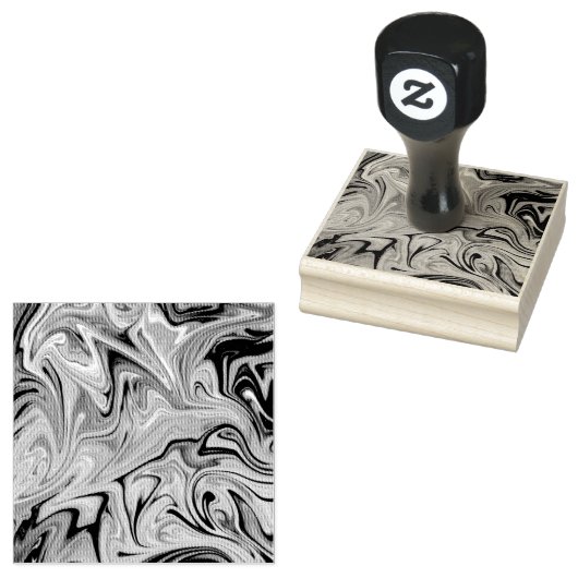 Abstract kunstmeesterwerk rubberstempel (Gestempeld)