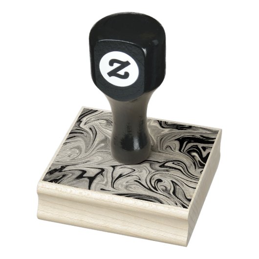 Abstract kunstmeesterwerk rubberstempel (Stempel)