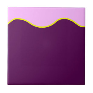 Abstract kunstminimalisme Pastel Roze Tegeltje