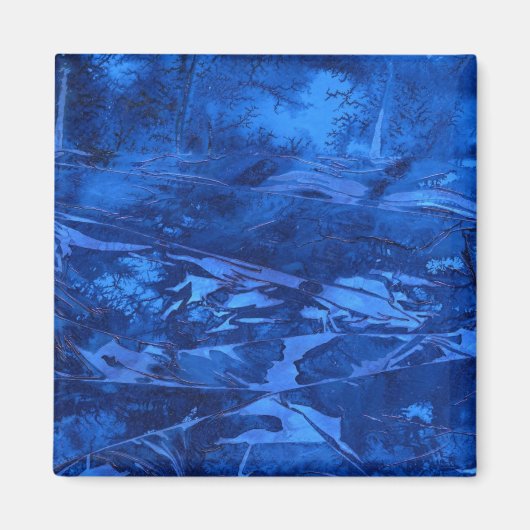 abstract kunstnet "Deep Water #5" Magneet (Voorkant)