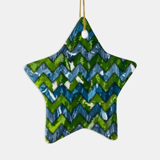 Abstract kunstontwerp keramisch ornament (Rechts)