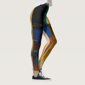 Abstract kunstontwerp leggings (Rechts)
